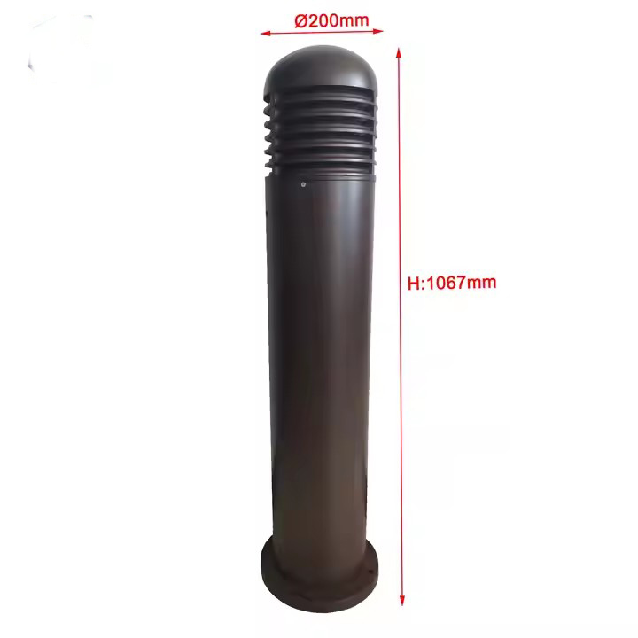Cast Aluminum Bollards HS-CB005, Cast Aluminum Bollards 